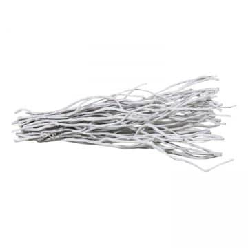 Bosje met 25 Decoratietakjes Wit 40 cm