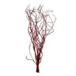 10 Glittertakken Rood 120 cm