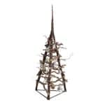 3D Kerstboom Naturel 100 cm