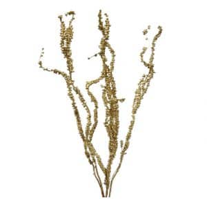 5 Parel Decoratietakken Goud 70 cm