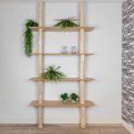 Boomstam Wandkast Cedric H 250 cm Naturel