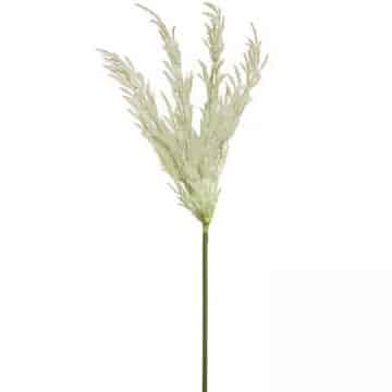 Gras pluim Wit 95 cm