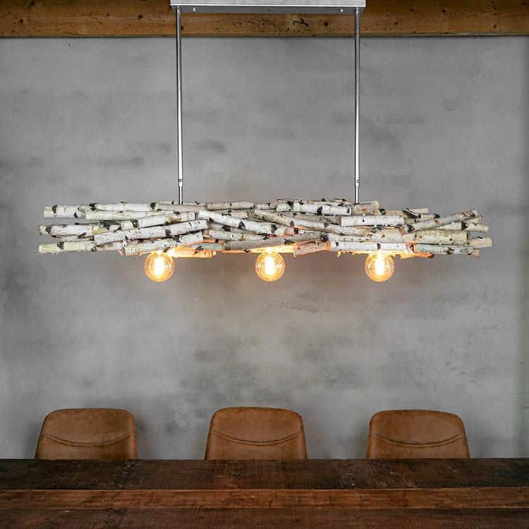 Hanglamp Berkentakken met Frame