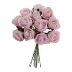 Bosje Roze Miniroosjes