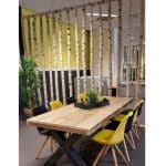 Roomdivider Berkenwand op maat gemaakt