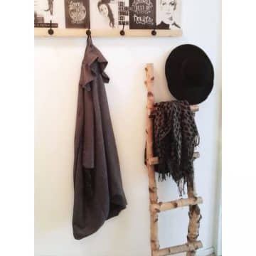 Decoratie Ladder Berk 150 cm
