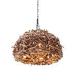 Hanglamp Wood Diameter 50 cm