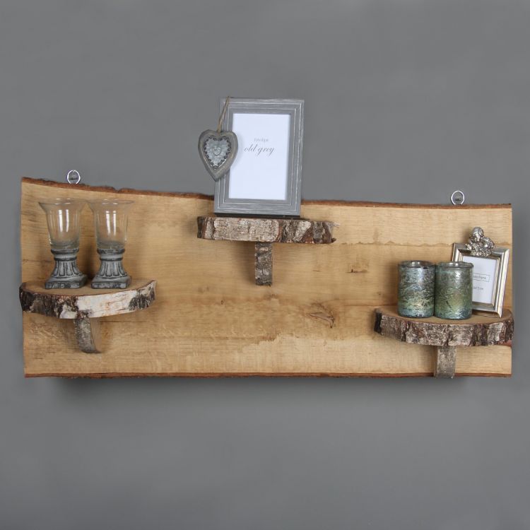 rib Minder dan kreupel Wandplank horizontaal - Eiken – 100cm | Decoratietakken