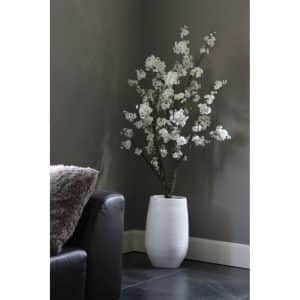Witte Bloesemboom ± 150  (incl. witte  pot)