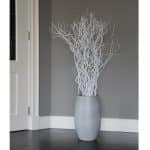 Set Witte Decoratietakken 120 cm (incl. pot)