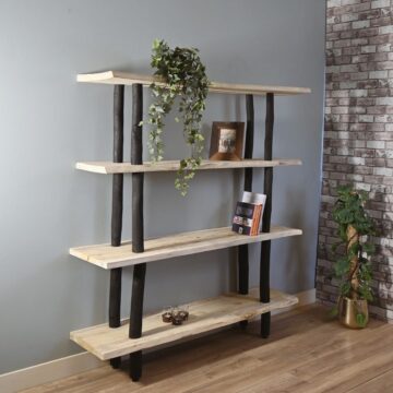 Boomstamkast Kiran | Naturel/Zwart | 175cm