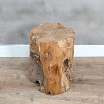Teak houten zuil | H45cm | ø30cm
