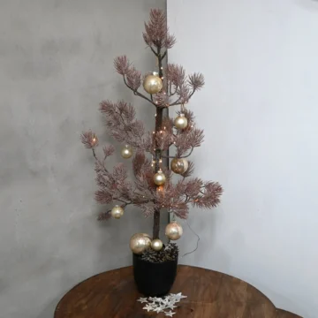 Kunstnaaldboom in pot | Frosted Pine | 95cm