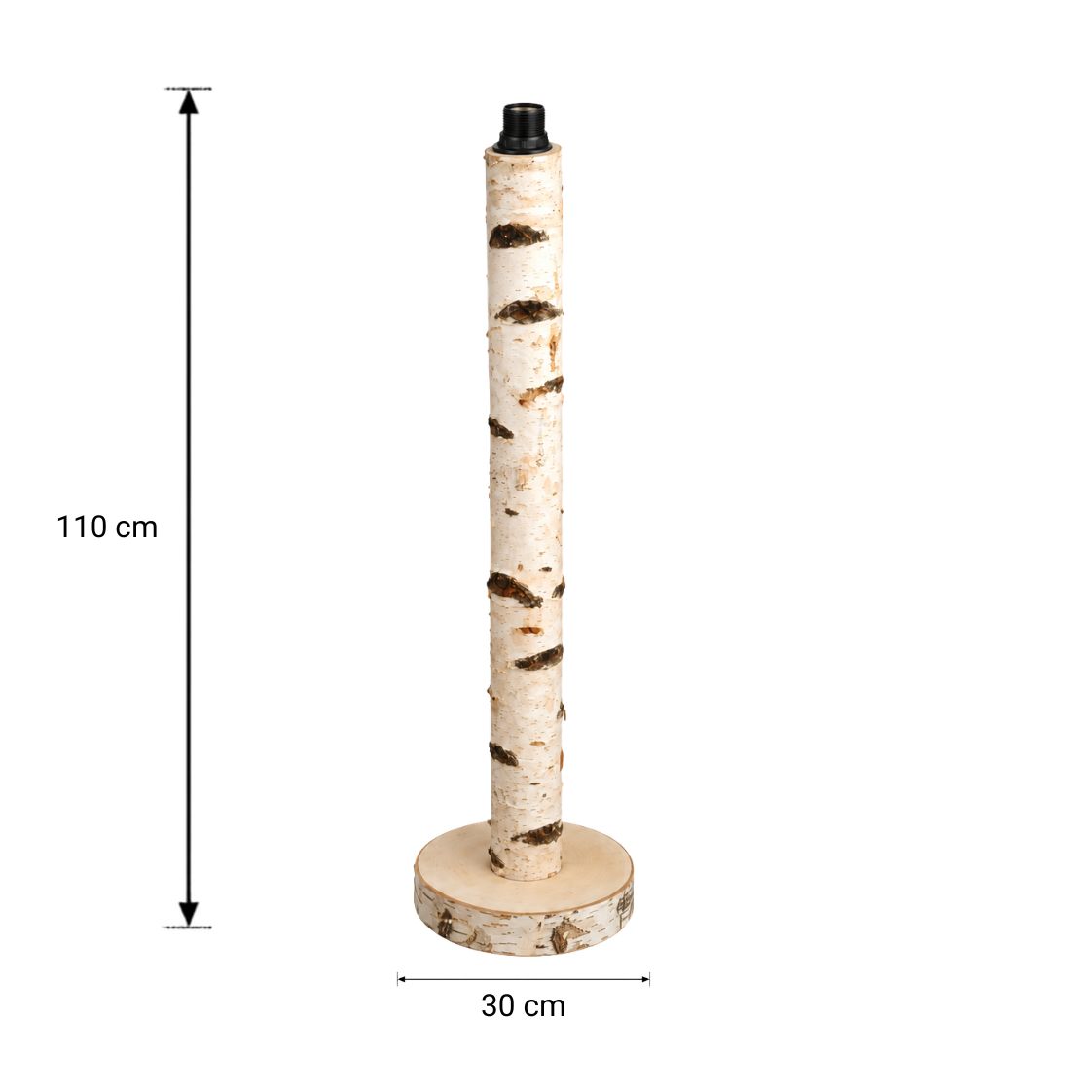 Afmetingen vloerlamp hoog Alvar