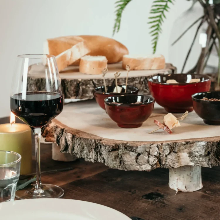 Berken Boomstamtafeltje H10cm ø25-30cm (1)