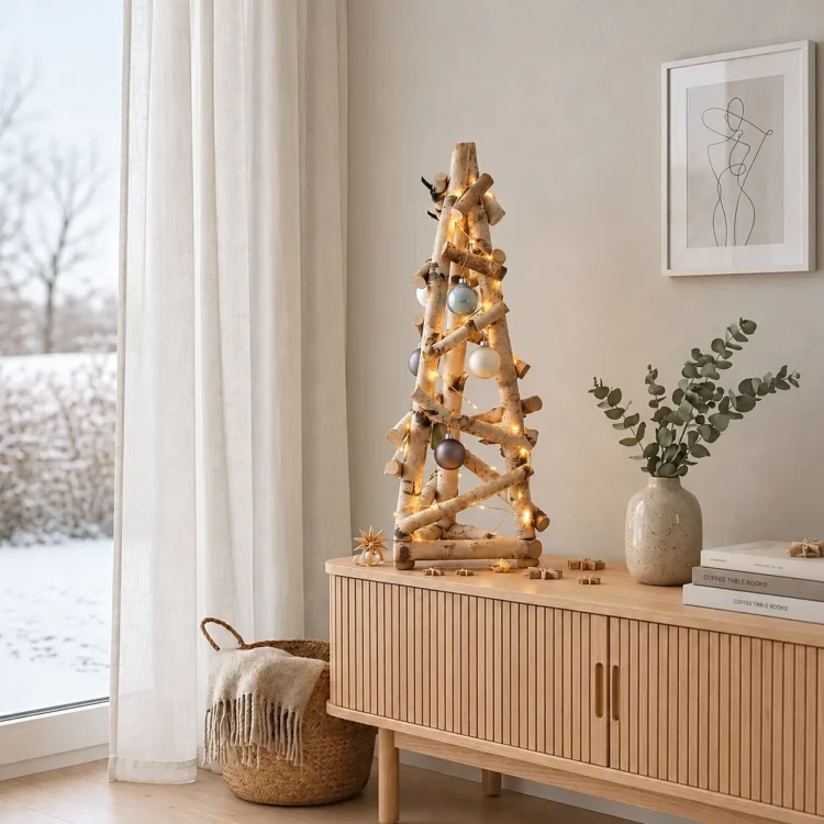 Berken kerstboom 3d 75 cm(1)