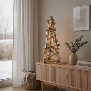 Berken kerstboom 3d 75cm