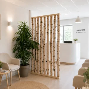 Berken roomdivider Alvar.120x200