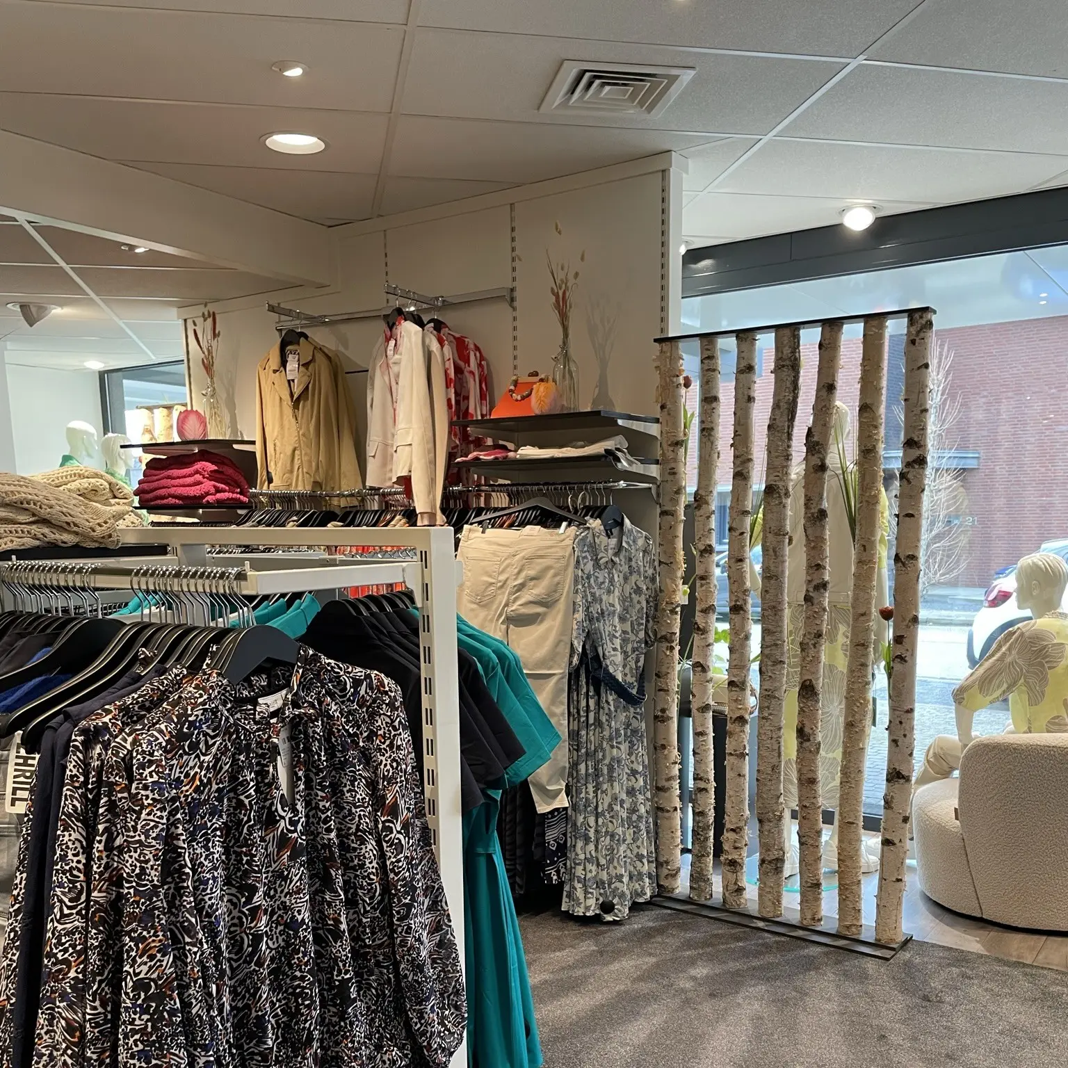 Berken roomdivider Thor (029)