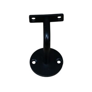 Trapleuning beugel | Gaatjes | Zwart