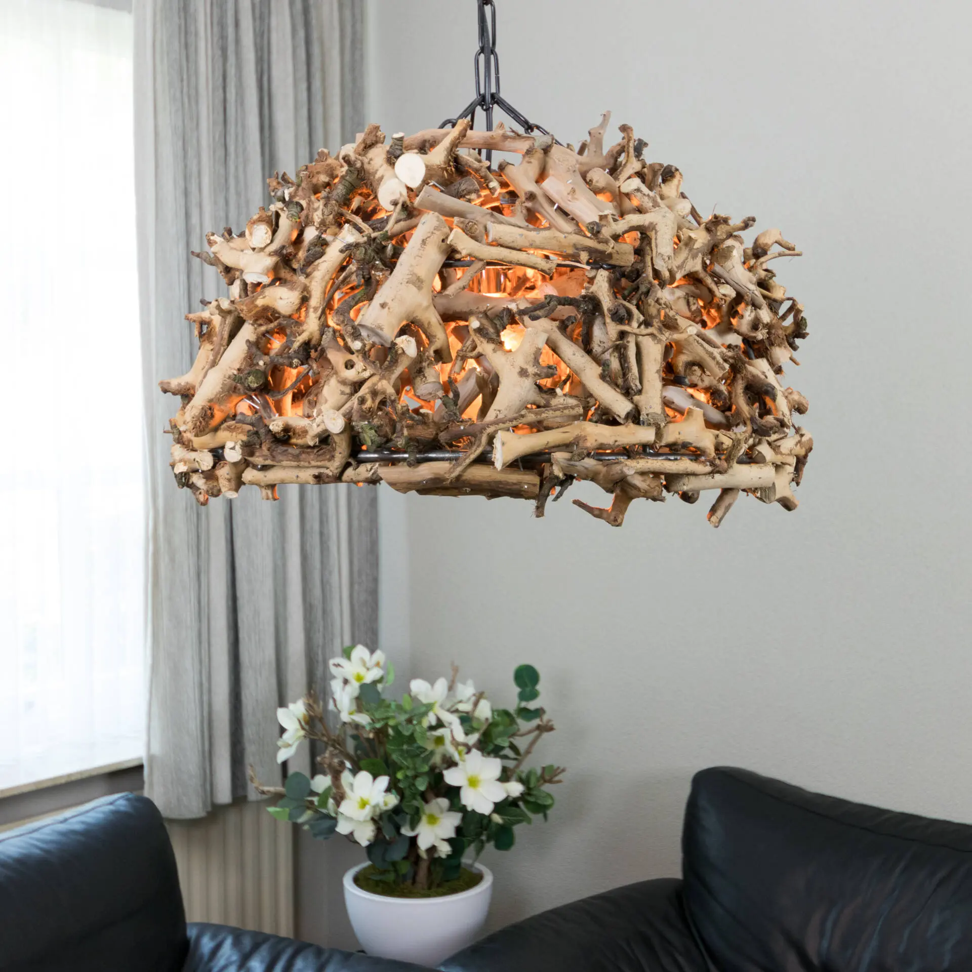 Bol Hanglamp Perentakken 50cm