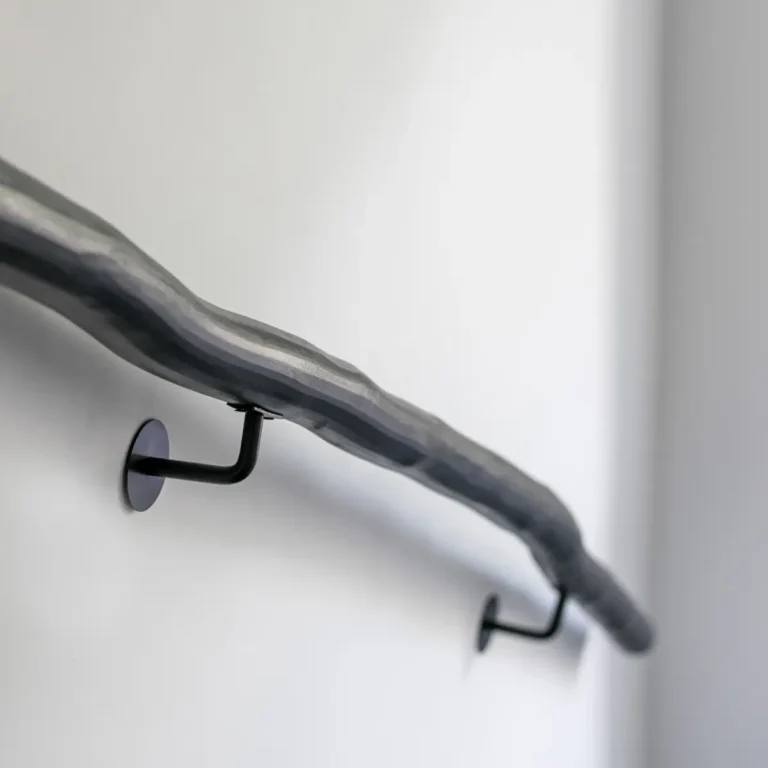 Boomstam Trapleuning Black kromming (1)