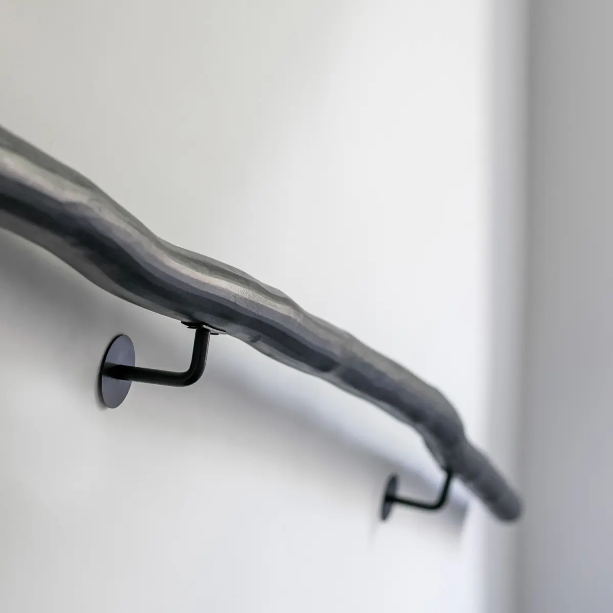 Boomstam Trapleuning Black kromming (1)