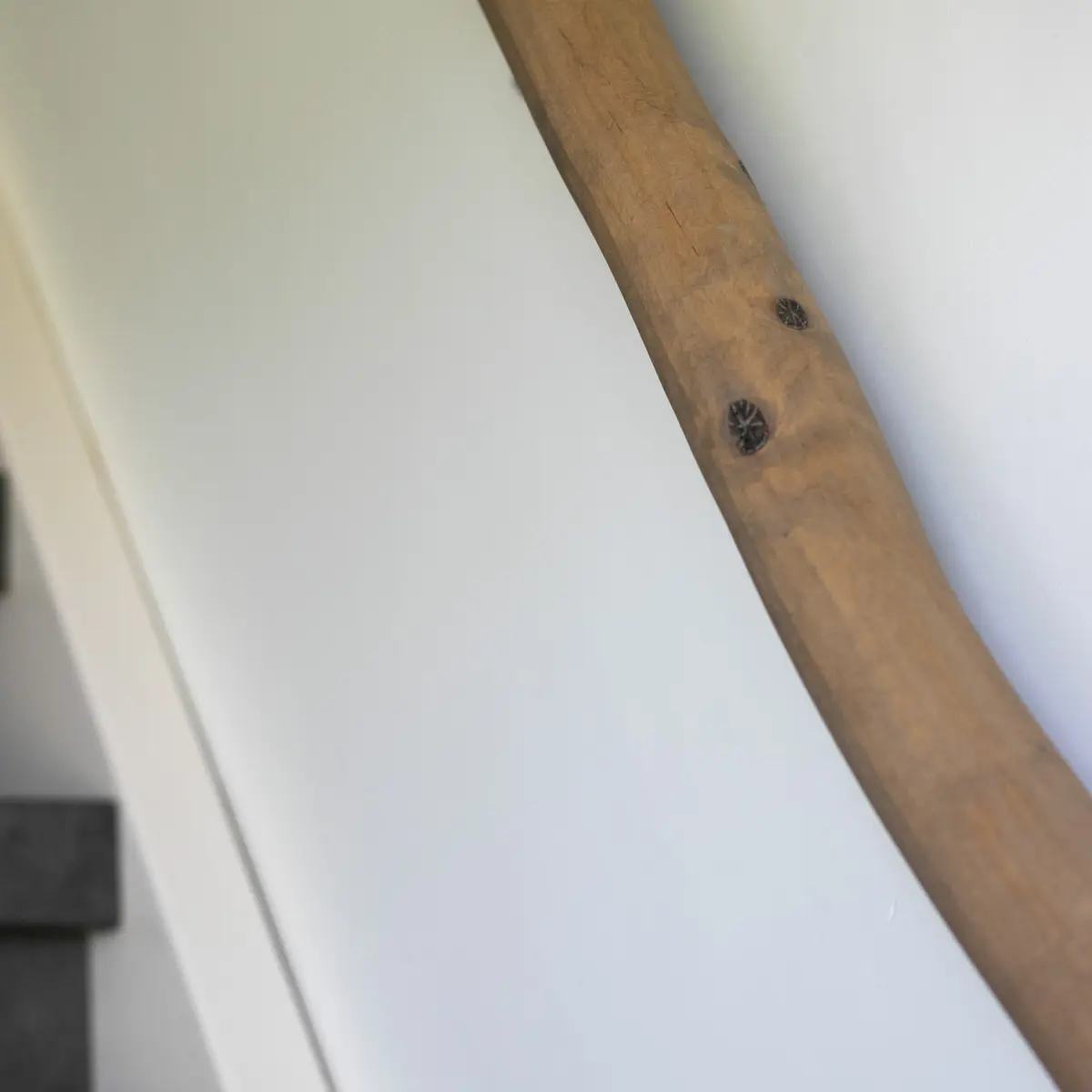 Boomstam Trapleuning Grey detailfoto