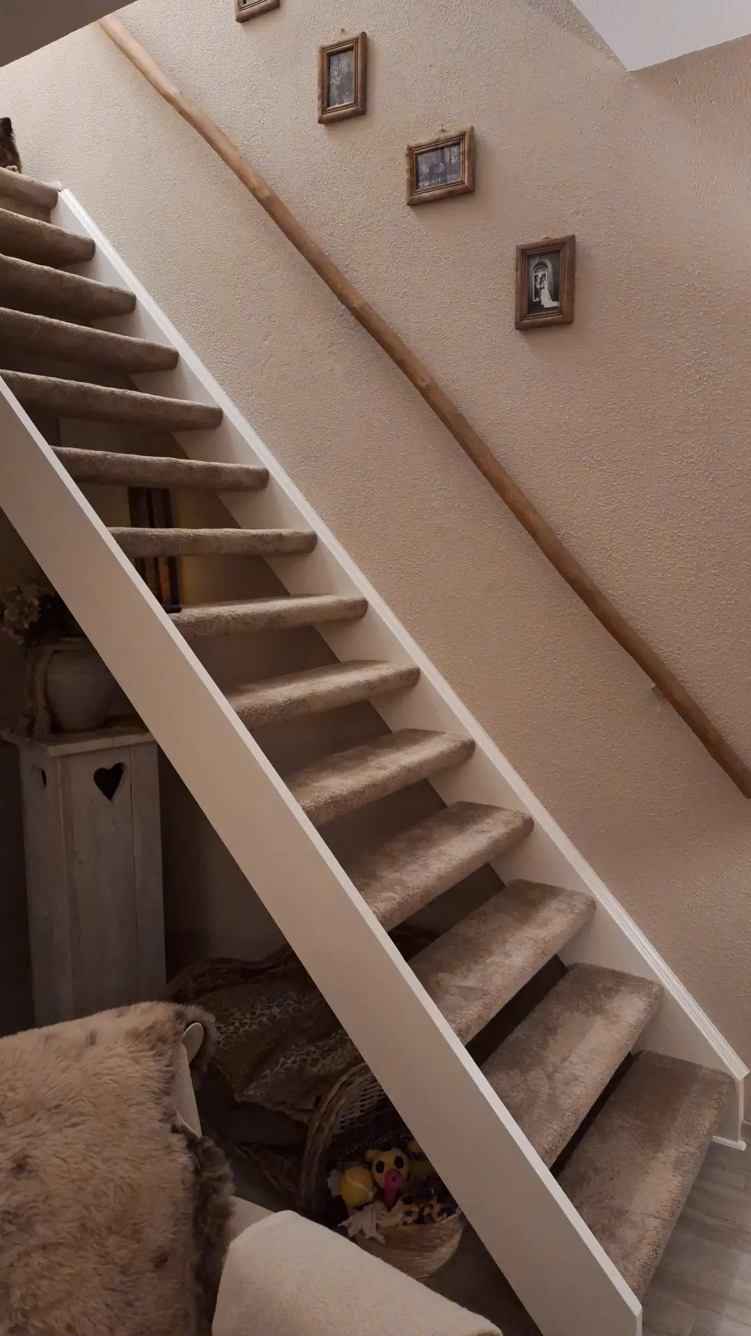 Boomstam Trapleuning Grey recht (2)