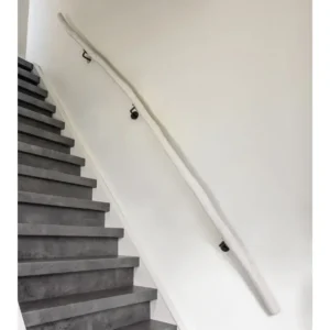 Boomstam Trapleuning White wash (8)