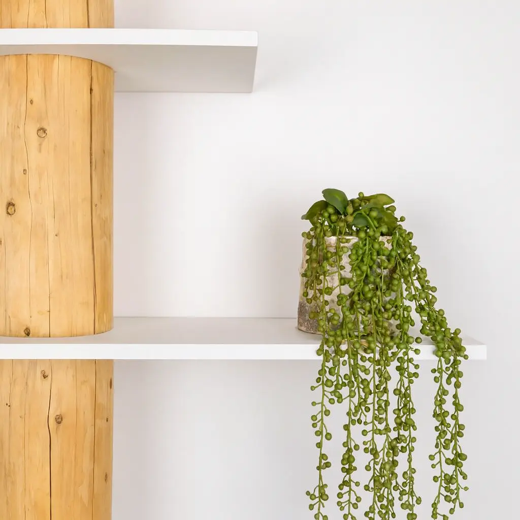 Boomstam Wandkast Tarik Old NaturelWit 110x30x250 (3)