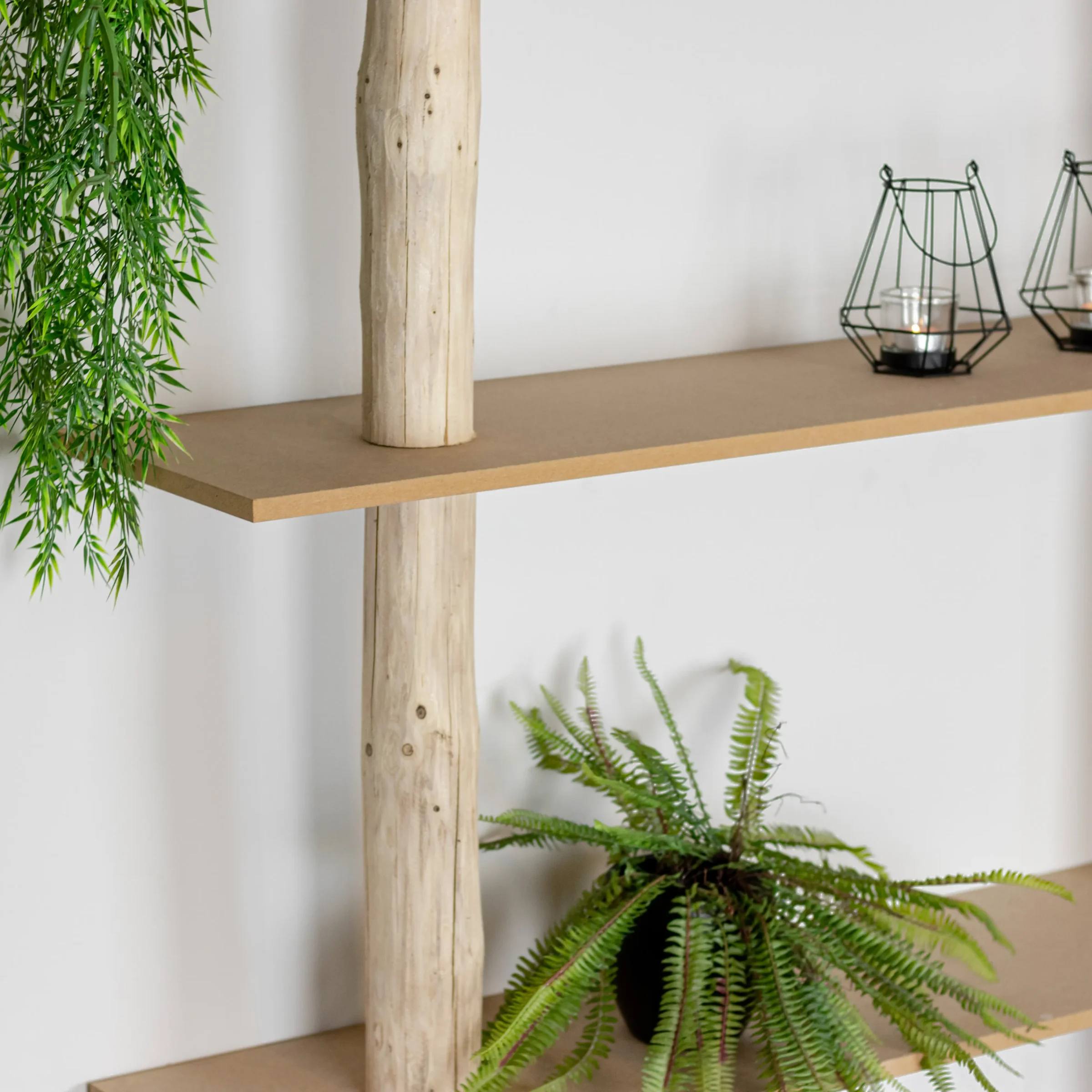 Boomstamwandkast Cedric Naturel 250cm (6)