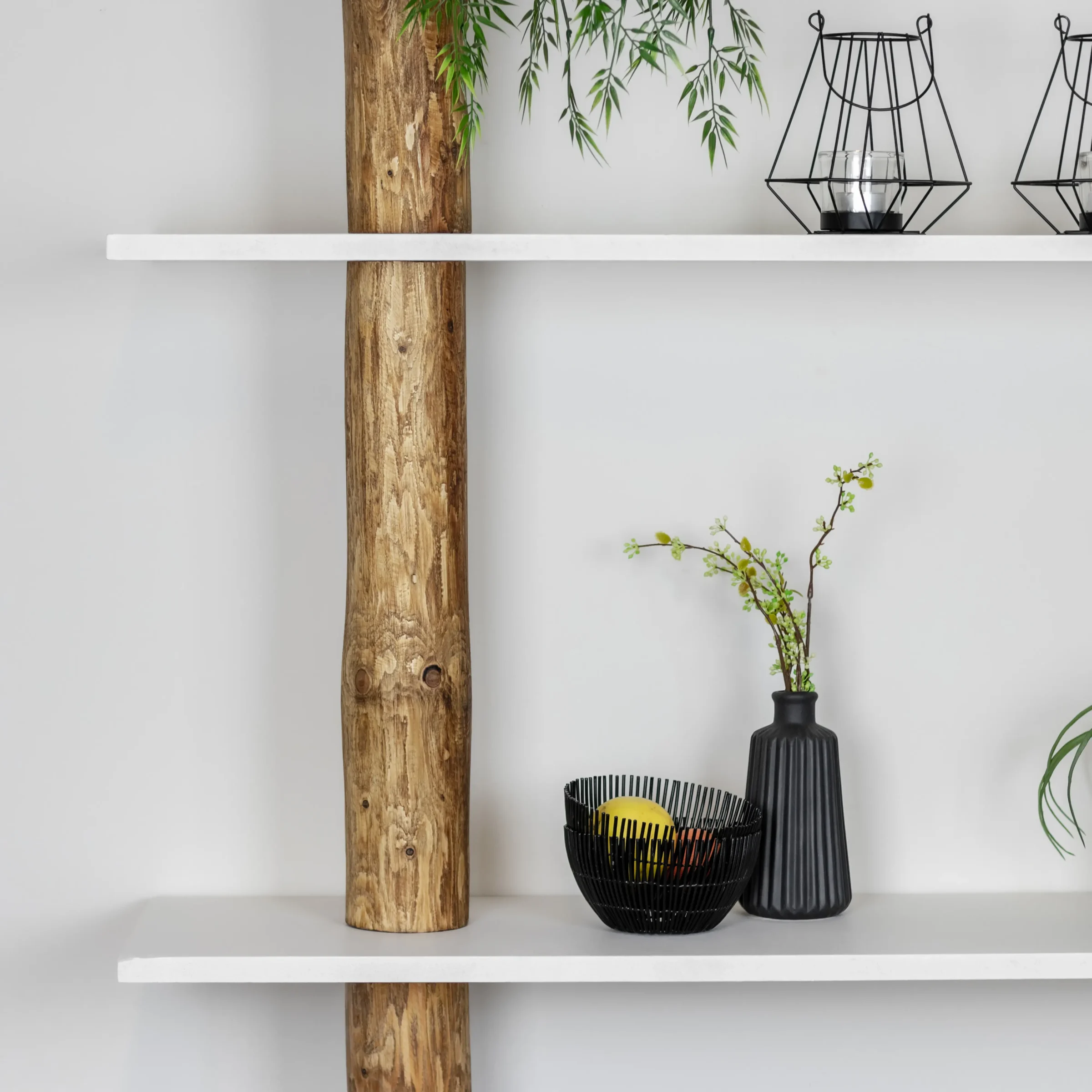 Boomstamwandkast Cedric OakWit 250cm (3)