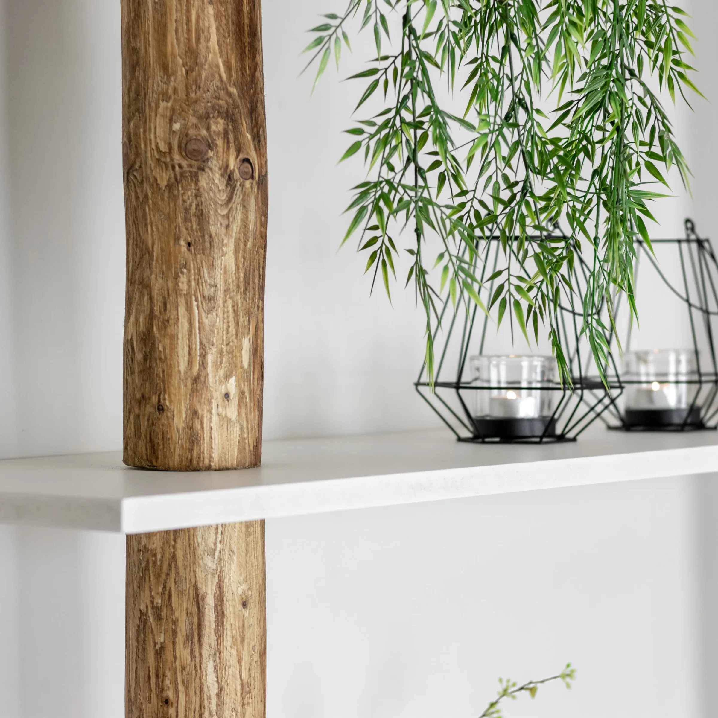 Boomstamwandkast Cedric OakWit 250cm (9)