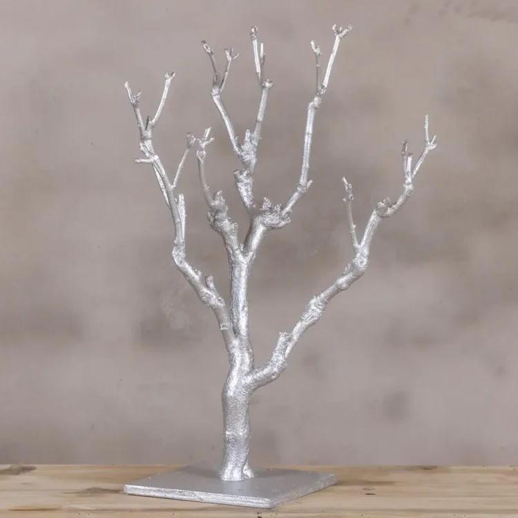 Decoboompje Zilver 50-60cm (1)