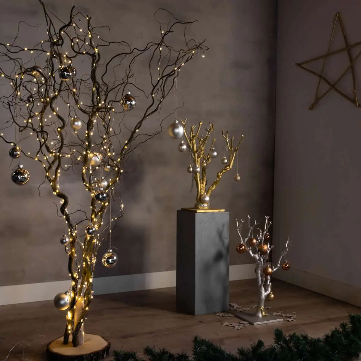 Decoboompje Zilver 50-60cm (4)