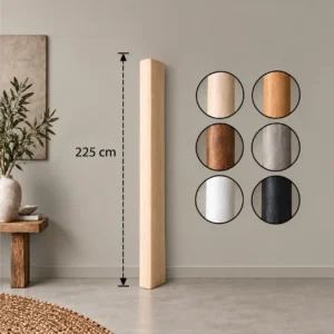 Halve stam met oliebehandeling 225 cm