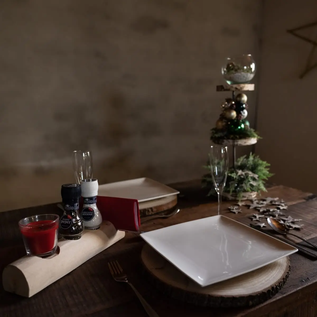 Houten menukaarthouder Merengue 30cm (5)