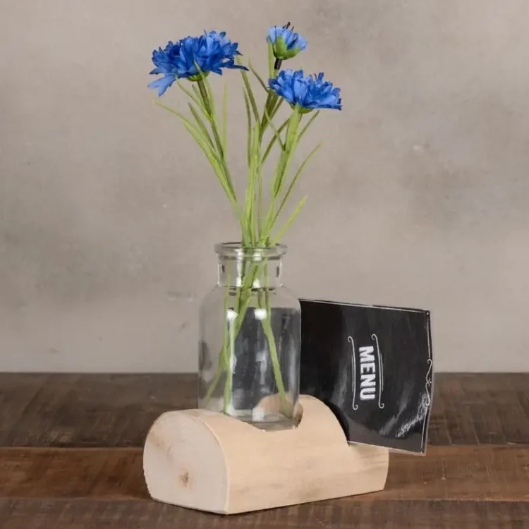 Houten menukaarthouder Niçoise 12cm (3)