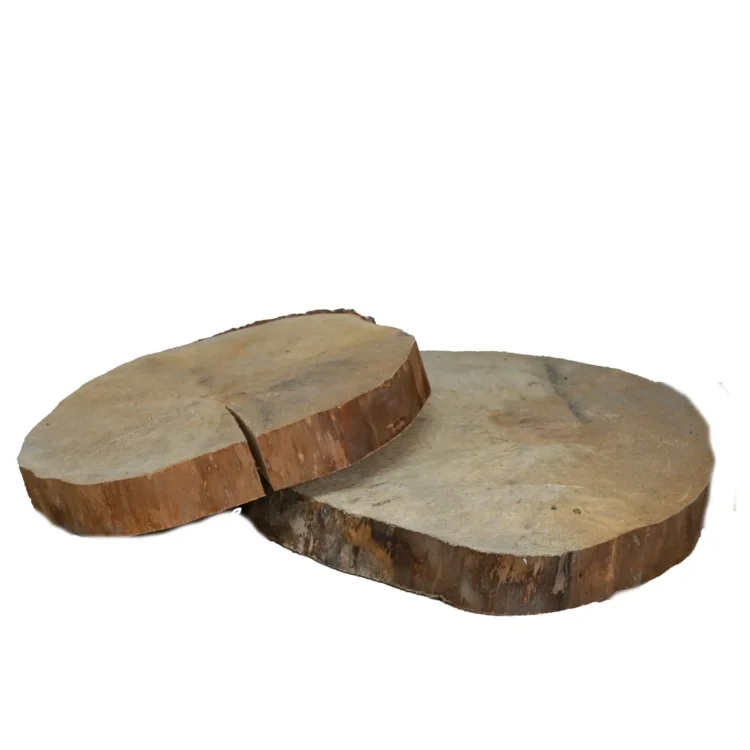 Houtschijf rustiek 30cm