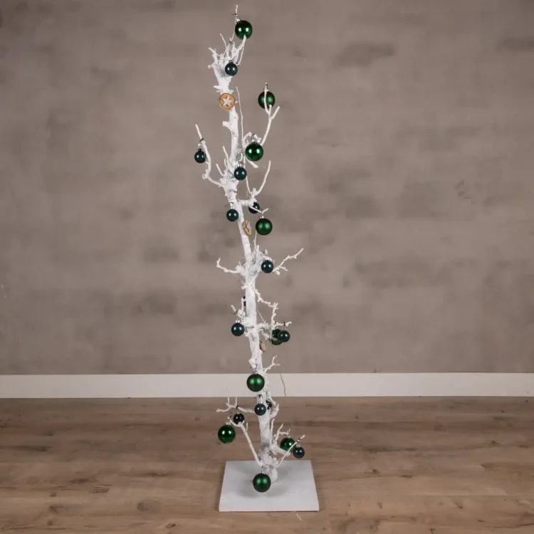 Kerstboom perenhout Wit 150cm (3)