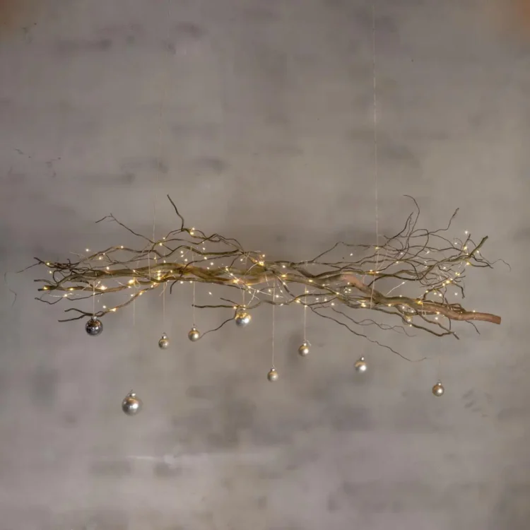 Kerstguirlande Decotakken Naturel 100cm