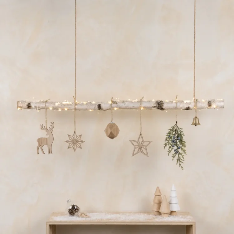 Kerstguirlande berk 150 cm
