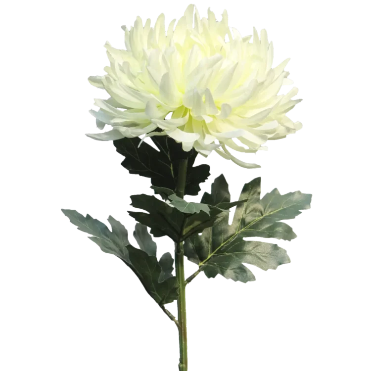Kunst Chrysant Créme 65cm