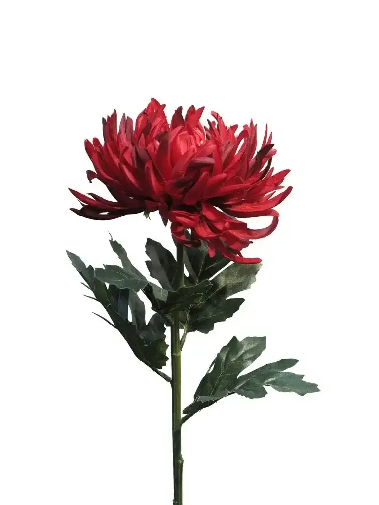 Kunst Chrysant Rood 65cm