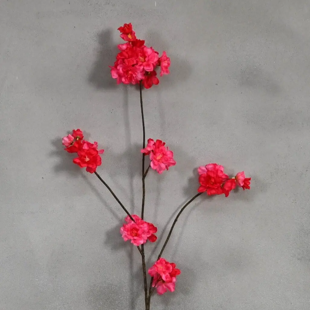 Kunst appelbloesem fuchsia 1