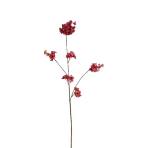 Kunst appelbloesemtak aubergine_Wit