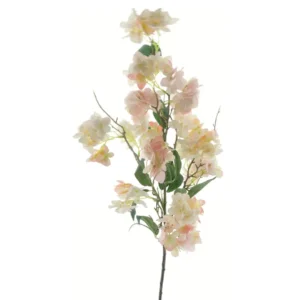 Kunst wilde Hortensia Lichtroze 90cm