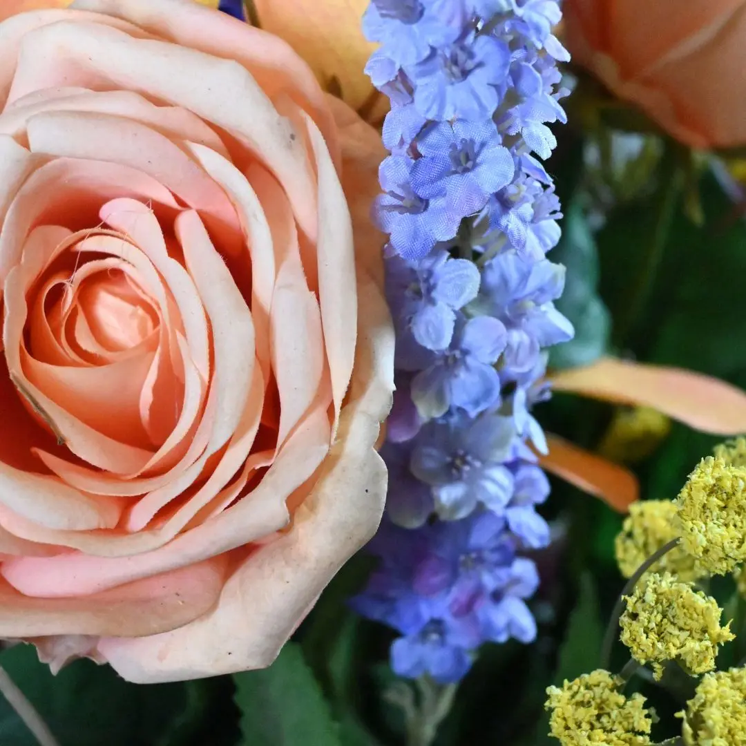 Kunstboeket Kleurenpracht 80cm (2)