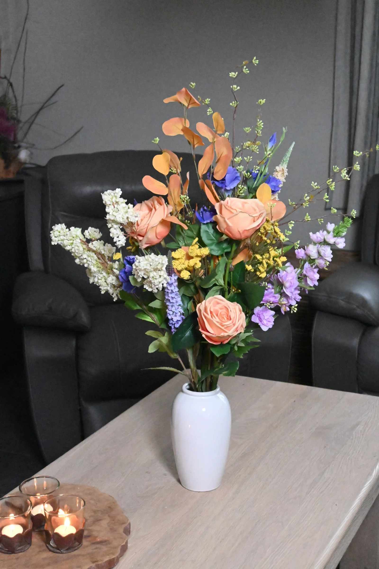 Kunstboeket Kleurenpracht 80cm (6)